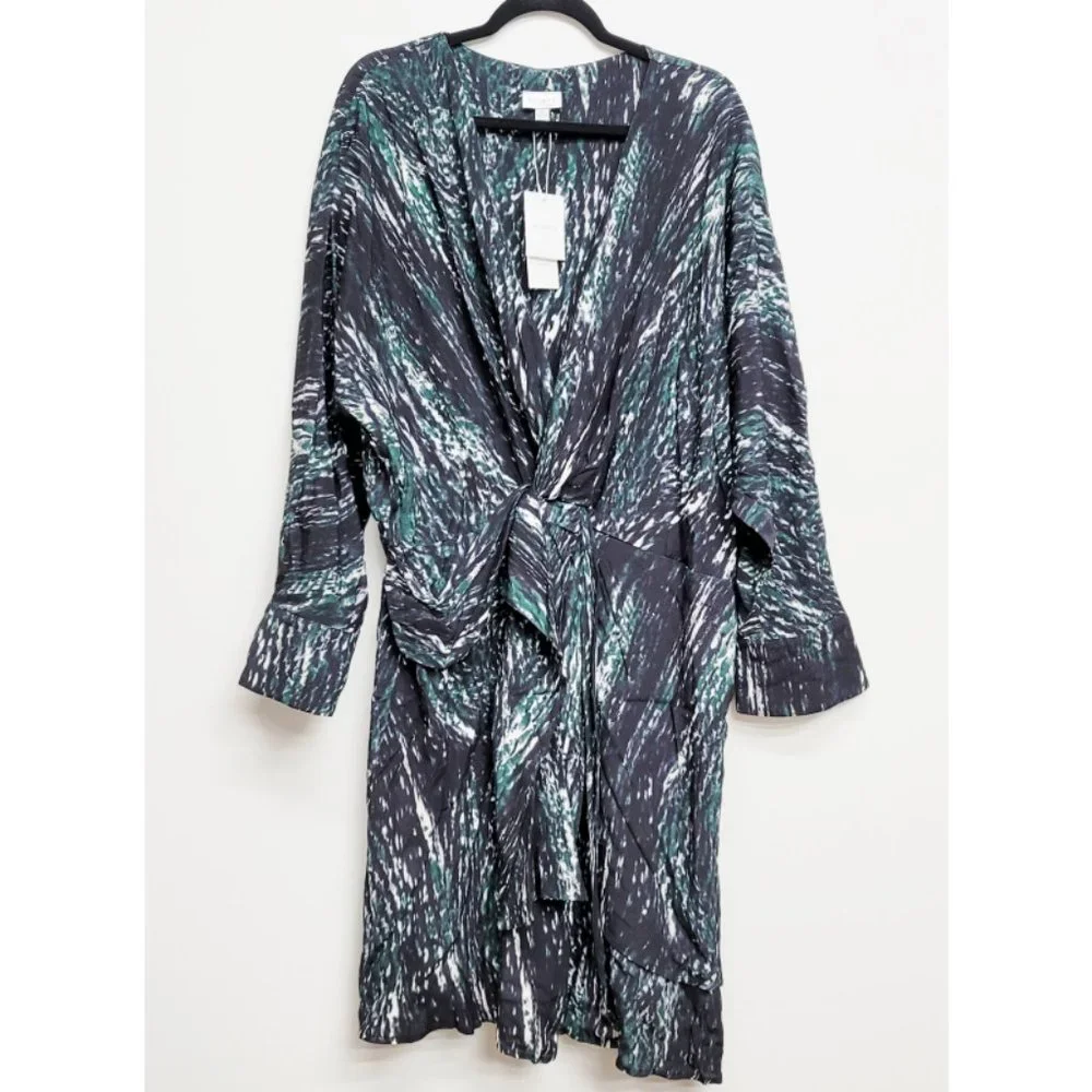 NWT City Chic Refinity Twist Tracks Long Sleeve Dress 22